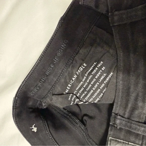 American Eagle Outfitters Black Denim jeans - Picture 4 of 6